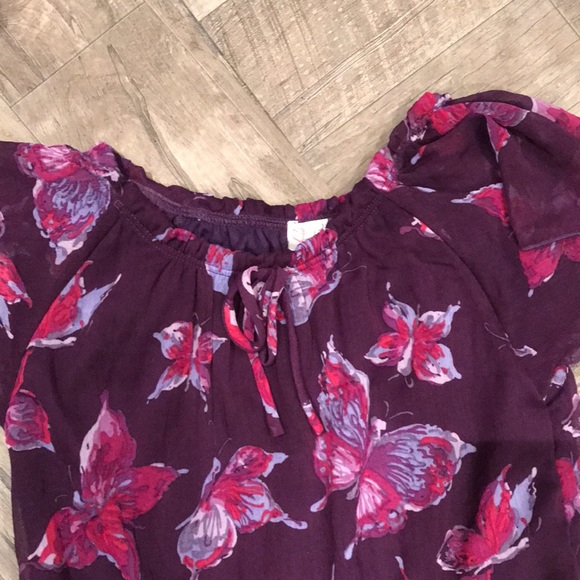 Girl’s Childrens Place Purple Dress - Picture 2 of 5